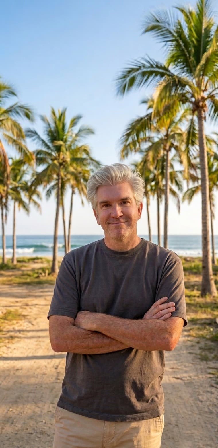 Jesse Heaslip in Puerto Escondido, Oaxaca